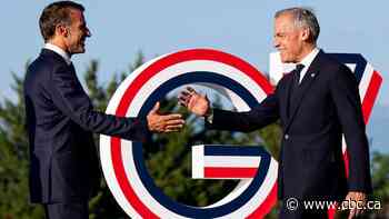 Carney 'welcomes' Iran peace progress as he arrives in France for G7 summit