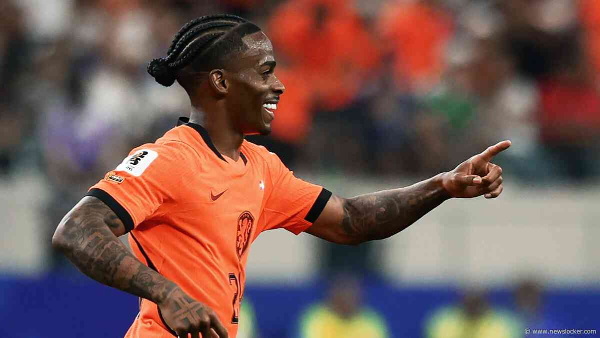 Cryscensio Summerville kreeg waardevolle tip Ruud van Nistelrooy: ’We werken heel close samen’