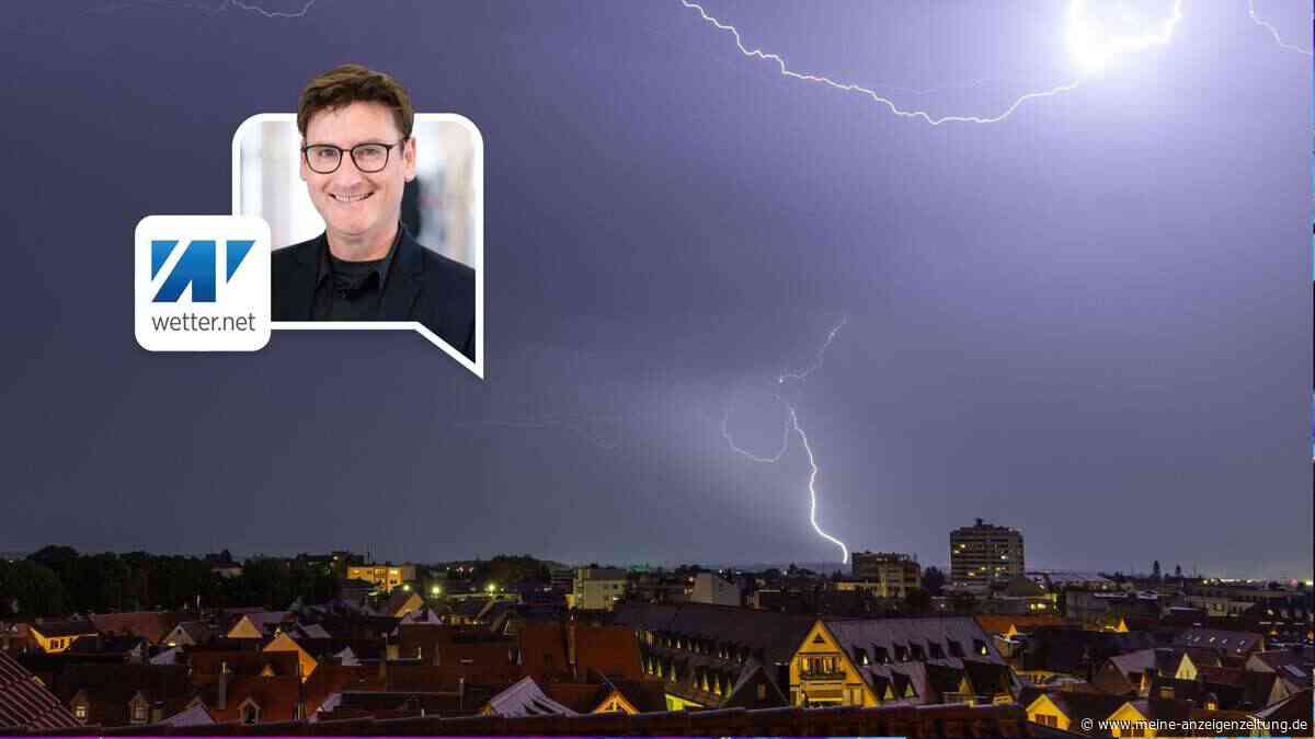 Schwerste Unwetterlage des Jahres rollt heran – Heat Dome kippt, dann krachen Gewitter und Hagel über uns