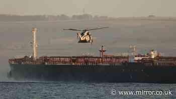 Russian shadow fleet tanker captain charged after Royal Marines seized ship in Channel
