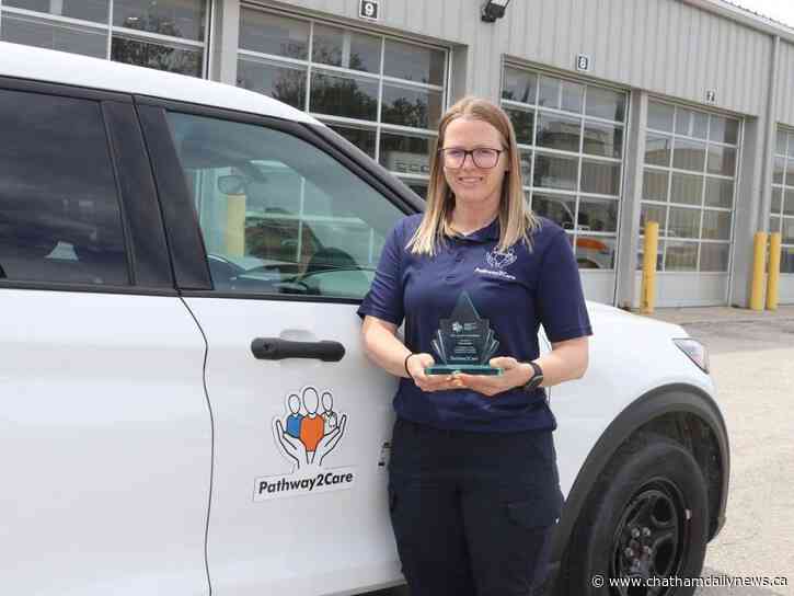Chatham-Kent EMS earns national award for role in local program to help homeless