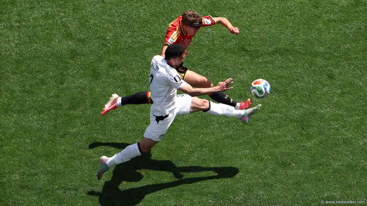 LIVE | WK 2026: De Bruyne raakt de paal, Egypte leidt nog steeds tegen België