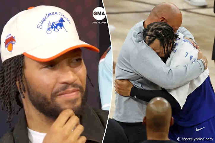 Jalen Brunson let out emotions after winning NBA championship that were pent up for a ‘lifetime’