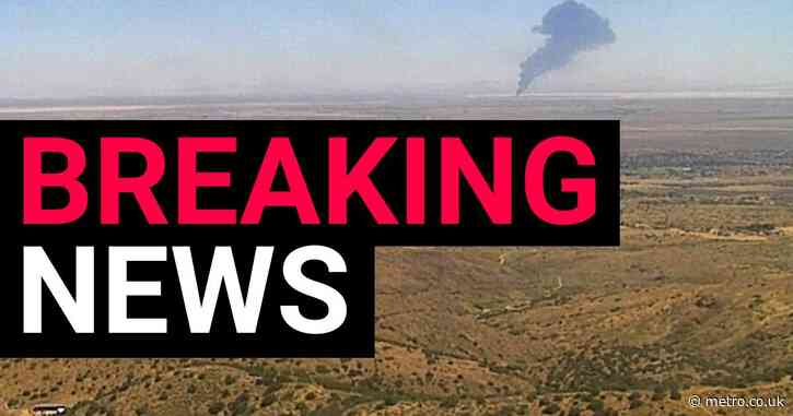 B-52 bomber crashes in California desert ‘shortly after take off’