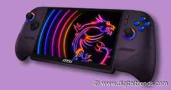 The MSI Claw 8 EX AI+ shows up as the future of gaming handhelds, but its price is just painful