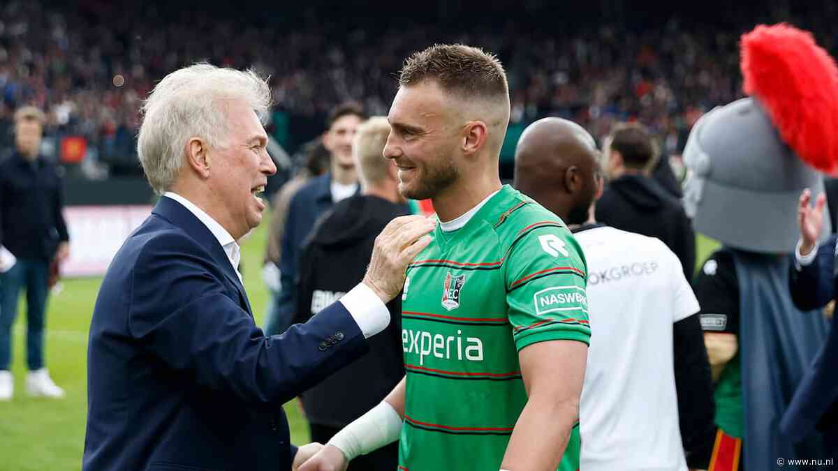 Jasper Cillessen (37) vertrekt bij NEC: 'Helaas zijn we er samen niet uitgekomen'