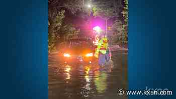 Austin firefighters warn drivers: Avoid flooded roads as flash flooding hits Central Texas