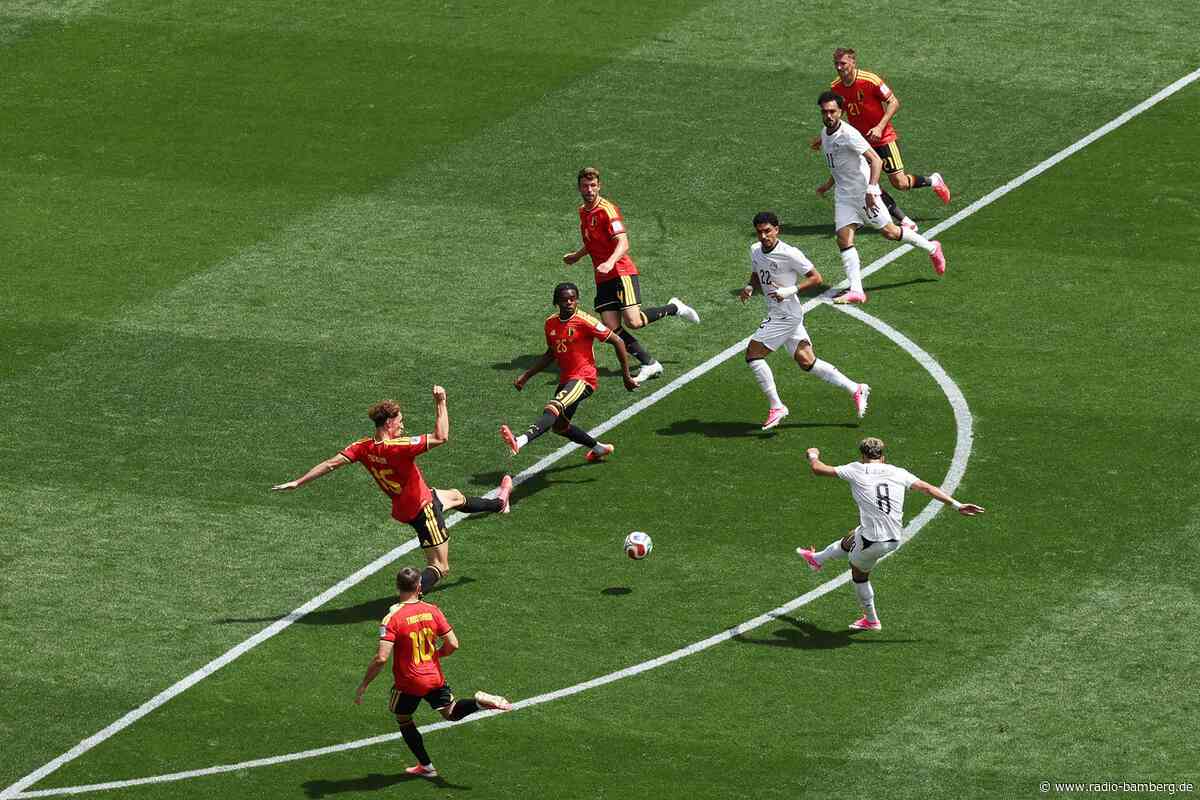 Dank Torwart Courtois: Belgien rettet Punkt gegen Ägypten