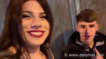 Moment YouTuber with two million subscribers is punched in the face on livestream while 'disguised as a woman' in Dublin