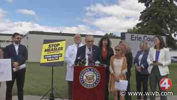 Officials concerned about potential spread of measles in Erie County