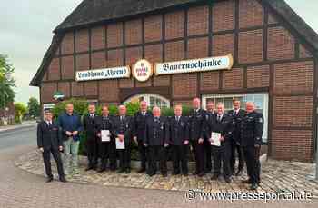 FW Geestland: Kreisfeuerwehrverband Wesermünde würdigt herausragendes Engagement