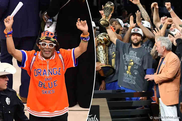 Spike Lee ring debate rages after Knicks win NBA championship