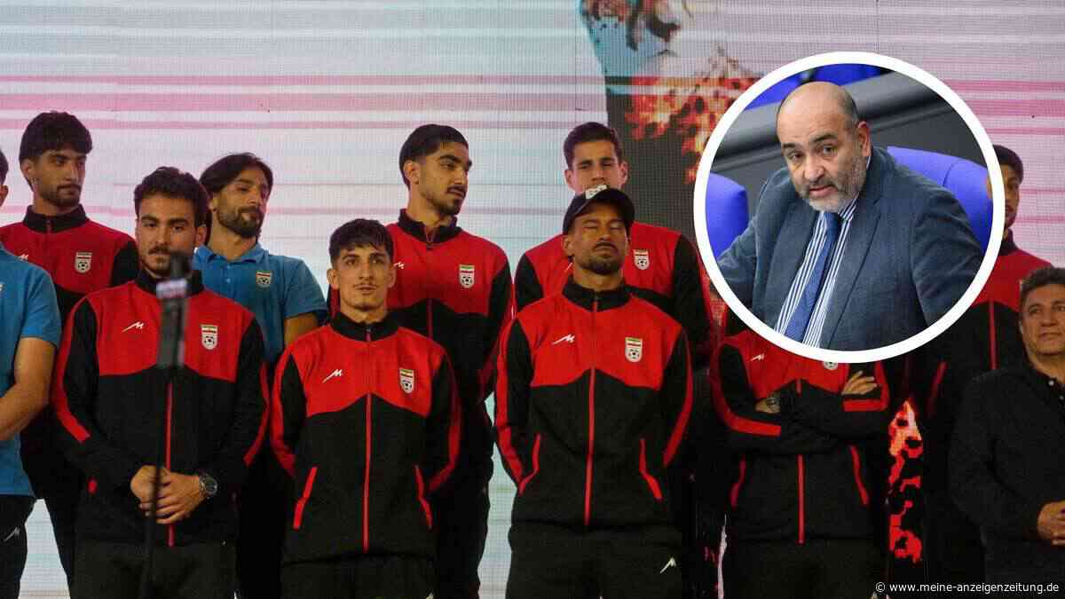 Bundestags-Vizepräsident sieht Irans WM-Mannschaft in „schwierigster Situation“