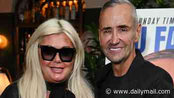DJ Fat Tony parties with Gemma Collins and Davina McCall as he celebrates his book launch in London hours after revealing he was asked to speak out on Beckham family feud