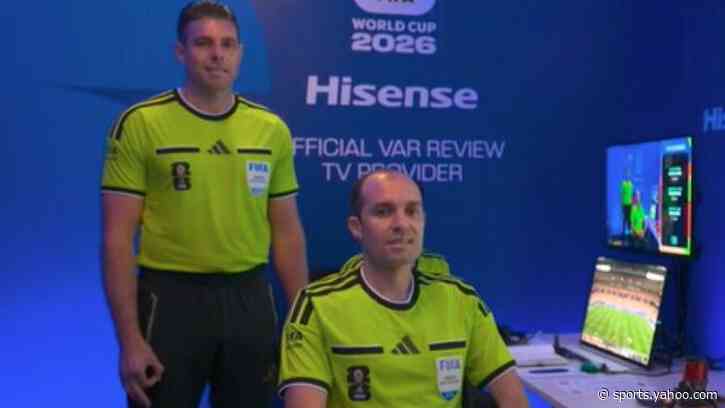 VAR official says hand gesture was 'involuntary, subconscious twitch'