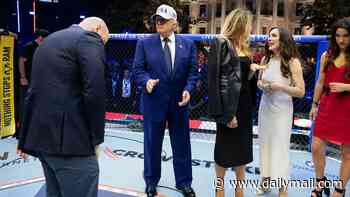 TOM LEONARD: Trump's tacky fight night was Colosseum combat... but with corporate sponsors