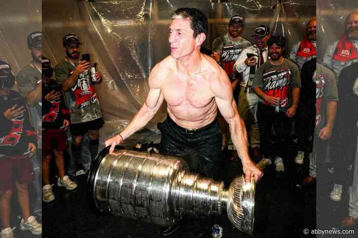 B.C.’s Rod Brind’Amour lifts the Stanley Cup again