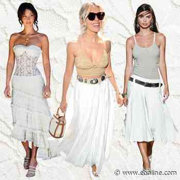 The White Boho Skirt Is the Celebrity Summer Trend to Copy