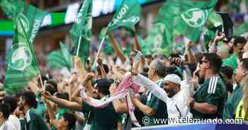 Locura en el banquillo saudí tras el gol que silencia a Uruguay