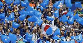Japanese fans' tradition of cleaning up after themselves at World Cup