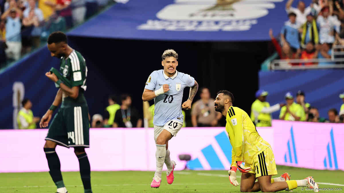 Kansenmissend Uruguay krijgt te weinig tegen Saoedi’s ondanks late gelijkmaker