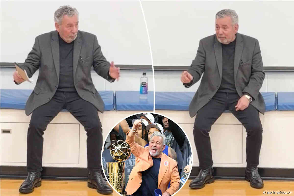 The pre-playoff James Dolan speech delivered to the Knicks — ‘I know you can do it. . .You know you can do it’