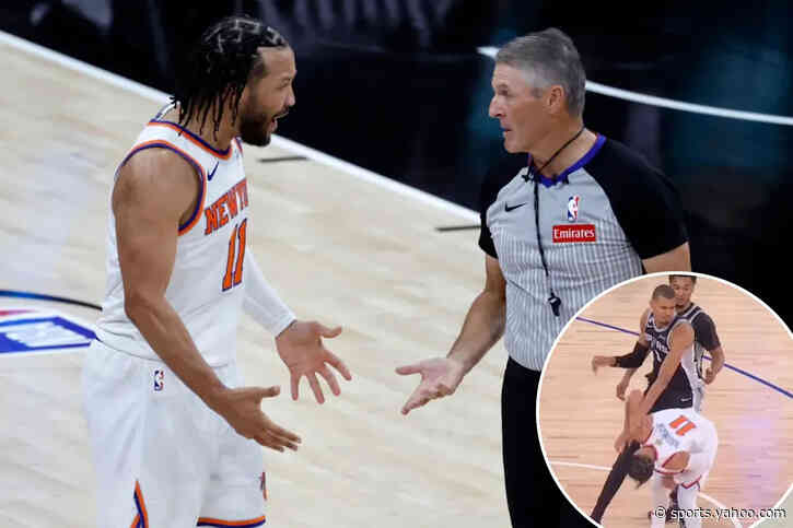 Jalen Brunson: How I resisted retaliating after Wemby shove