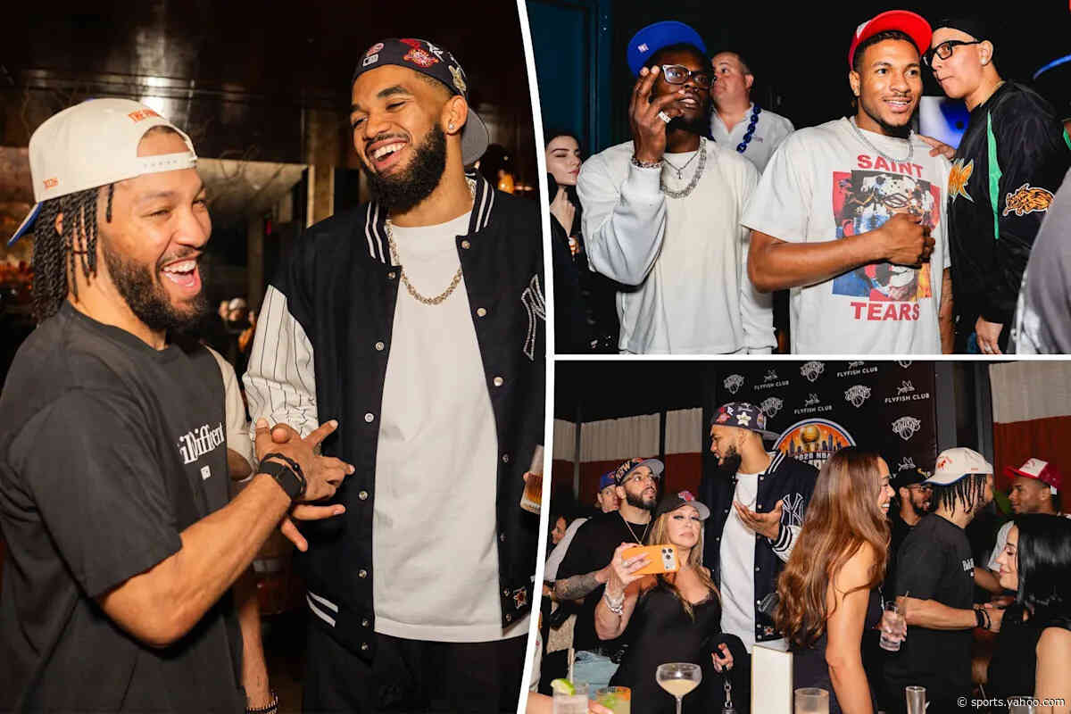 Inside look at Knicks celebrating championship at private Manhattan club
