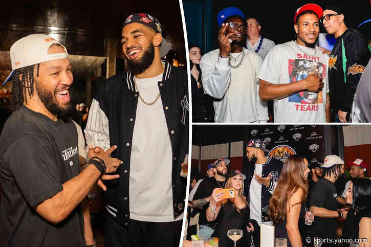 Inside look at Knicks celebrating championship at private Manhattan club