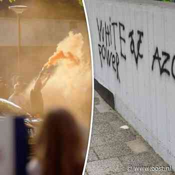 Graffiti met 'White Power' en mogelijk nieuw asielprotest zetten Twenterand op scherp