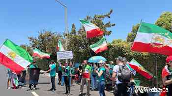 Iran kicks off first World Cup match in Los Angeles as protests continue