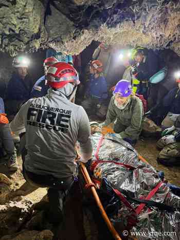 Albuquerque Fire Rescue participates in two-day cave rescue training
