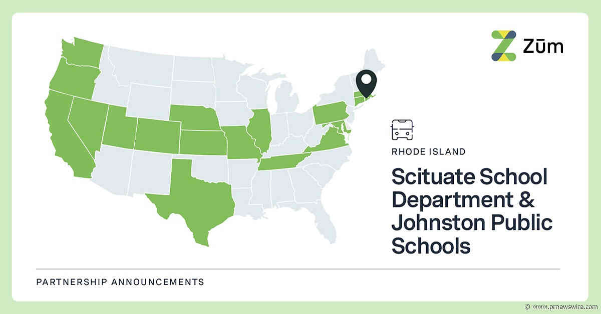 Scituate School Department &amp; Johnston Public Schools Select Zum to Modernize Student Mobility