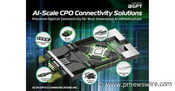 ACON OPTICS (TWSE: 6820) Strengthens AI High-Speed Interconnect Portfolio with CPO and 1.6T Connectivity Technologies at COMPUTEX 2026