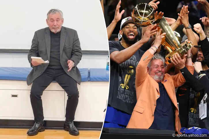 The NSFW sacrifice James Dolan joked about with players in his pre-playoff meeting with the team