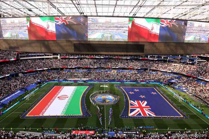 Iran national anthem booed by World Cup spectactors before New Zealand clash