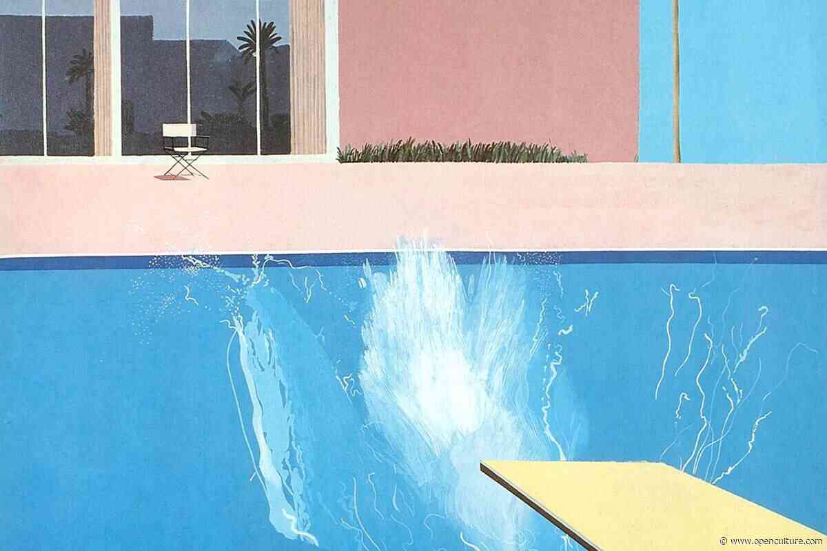 David Hockney, RIP: See the Evolution of His Pop-Art Swimming-Pool Masterpiece A Bigger Splash (1967)