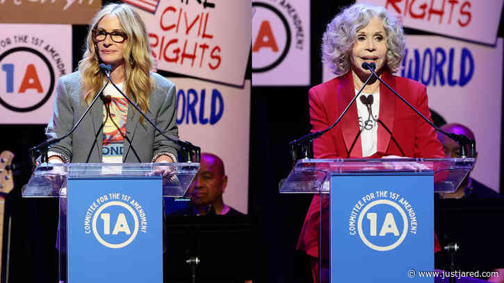 Julia Roberts, Jane Fonda & More Stars For A Night Of Solidarity At ‘Rise Up, Sing Out: A Concert For The First Amendment’