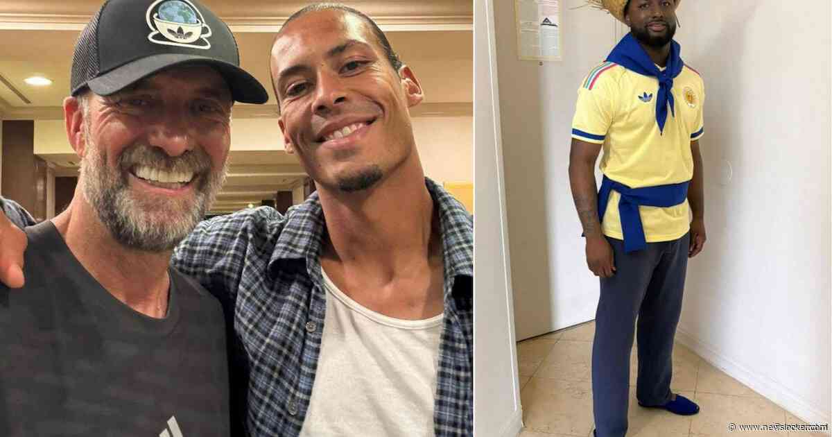 Klopp en Van Dijk met elkaar op de foto, Neymar krijgt zijn vierde dochter