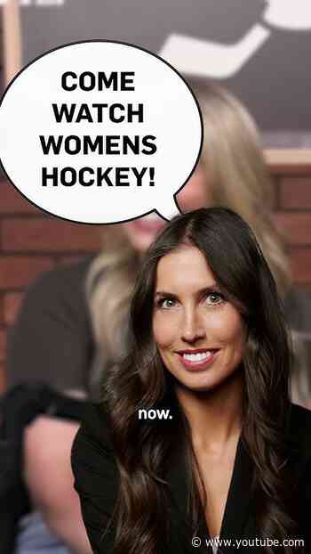 The growth of women's hockey is incredible 👀 #lakings #podcast