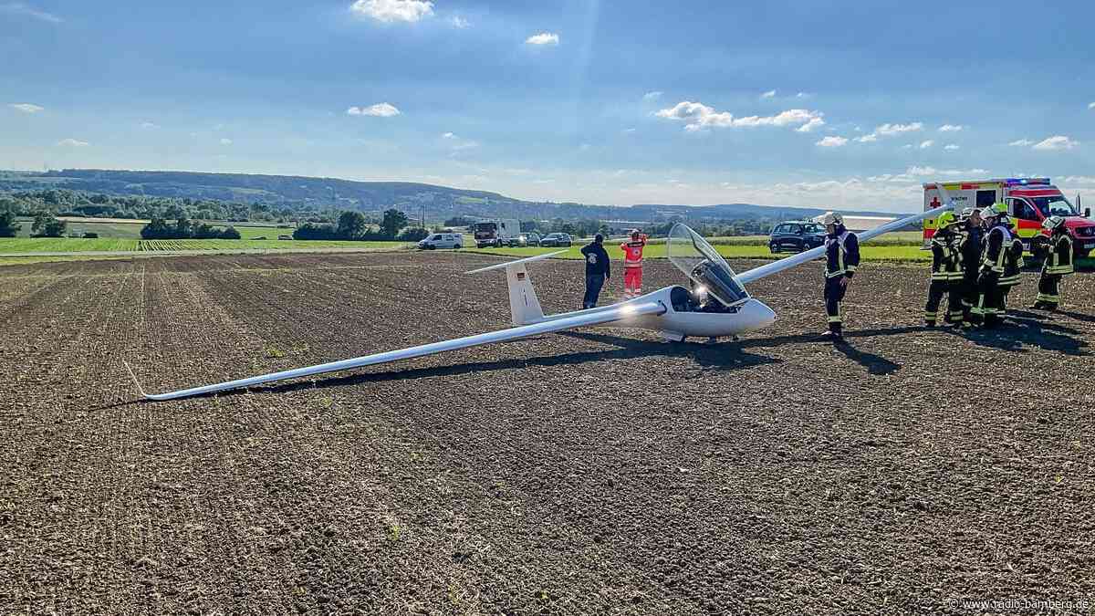 Drei Segelflieger müssen bei Buttenheim notlanden