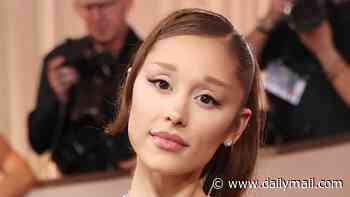 Ariana Grande breaks down in tears during her LA concert... following shock Ethan Slater split: 'So overwhelming'