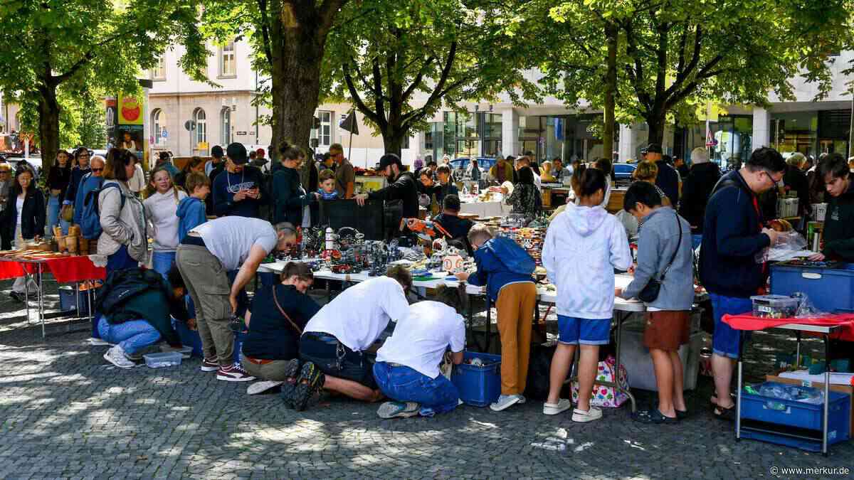 Drei-Tage-Flohmarkt in Bayern: „Riesen Auswahl“ für Stöberer und Schatzsucher