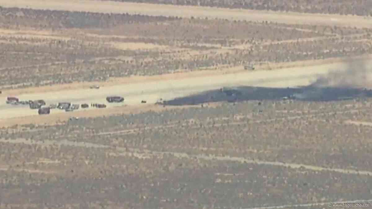 B-52-Bomber der US-Luftwaffe in Kalifornien abgestürzt