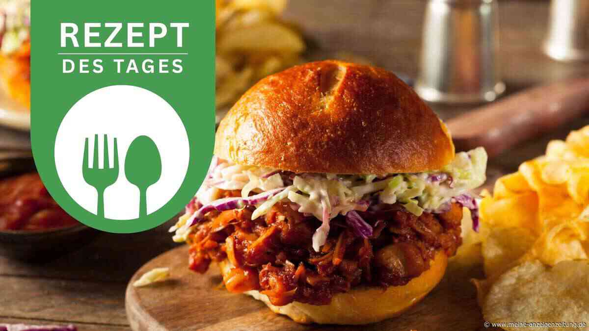 Herzhafter Jackfruit-Burger: Mit diesem Trick wird eine Frucht zum veganen Pulled Pork