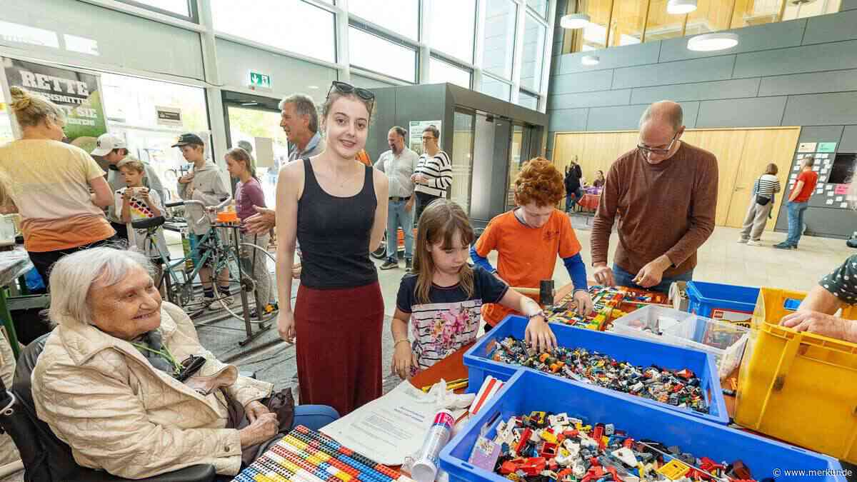 Strom-Strampeln und Legorampen: 500 Besucher bei Gilchings Umwelttag