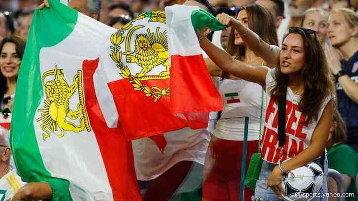 Iran v Iran in the stands as politics and football intertwine