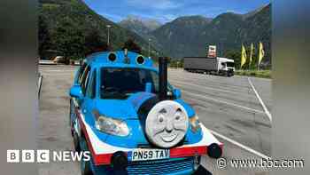 Thomas the Tank Engine banger makes it to the Med