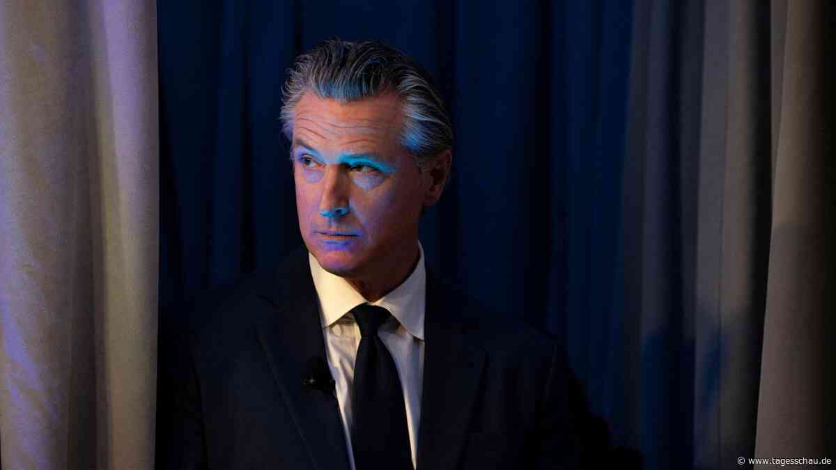 Newsom wirft Trump politisch motivierte Ermittlungen vor