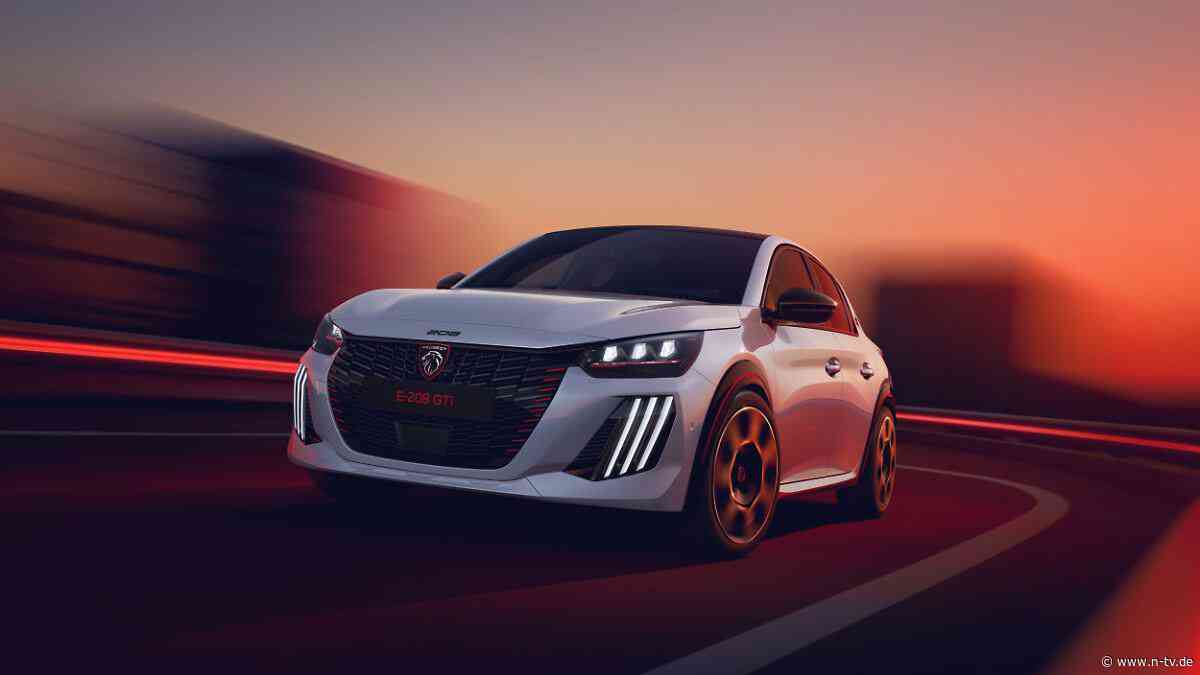 Comeback mit Stecker: Peugeot E-208 GTi - Sportlabel fährt in Elektro-Ära